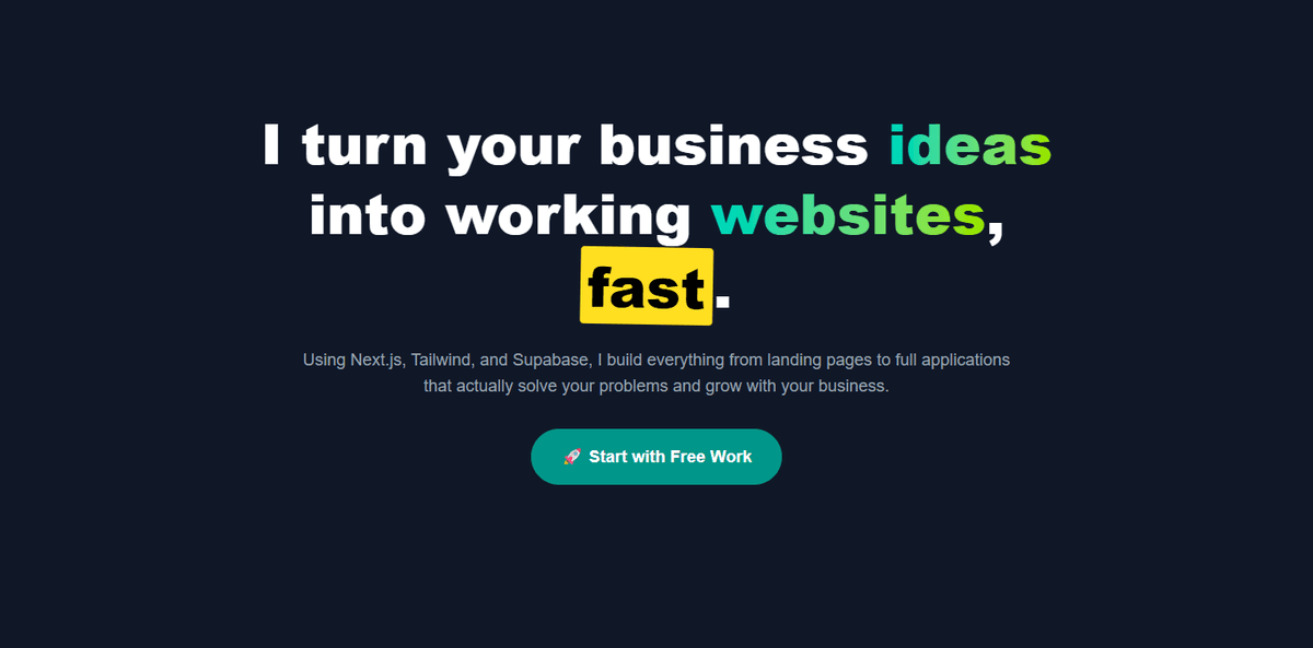 WeblitzStack Portfolio